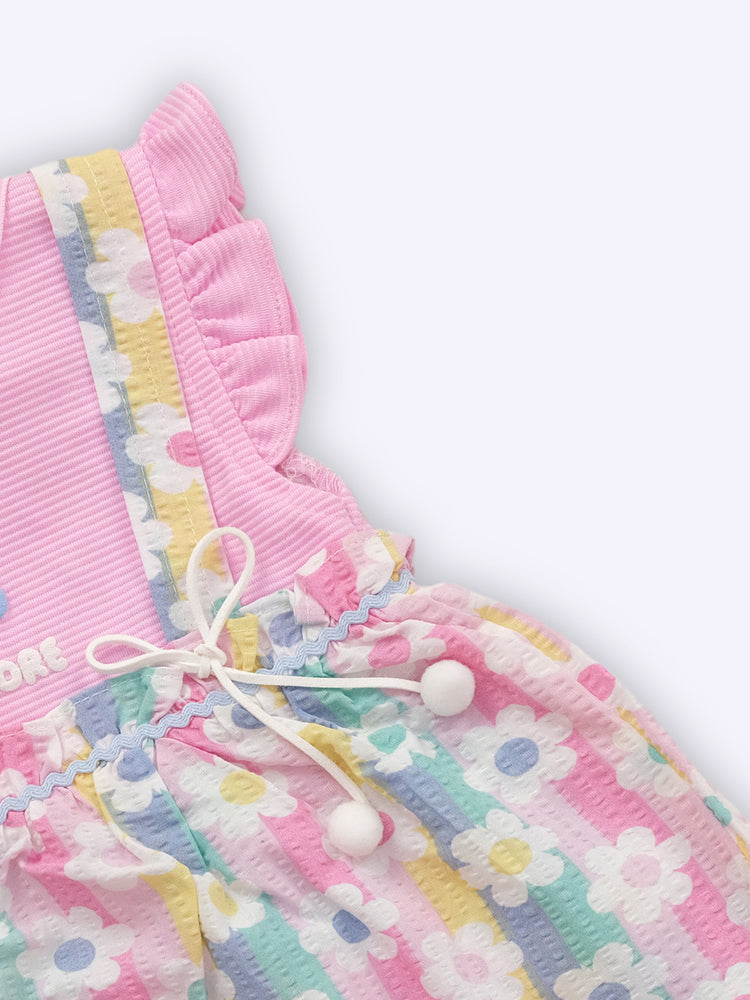 KIKO Cotton Dunagree Set for New Born Baby