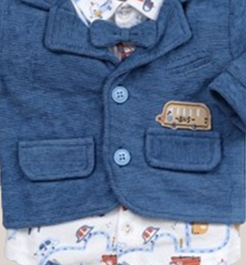 Pompidou Full Sleeves Rompers For Baby Boys