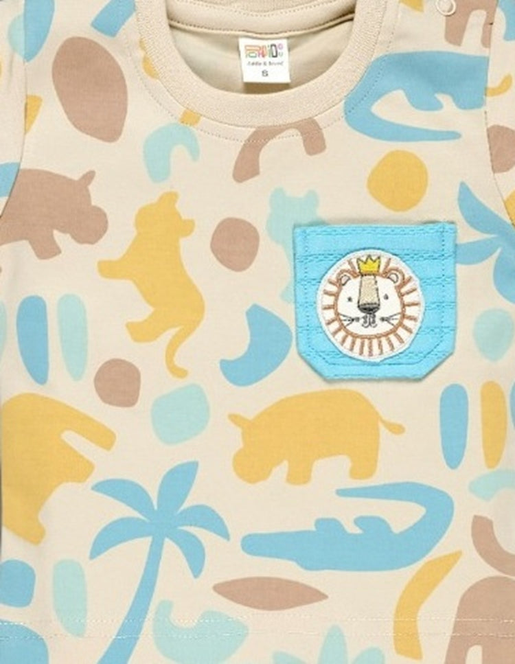 Pompidou Baby Boys Casual Shirt with Shorts