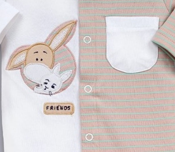Pompidou Full Sleeves Rompers For Baby Boys