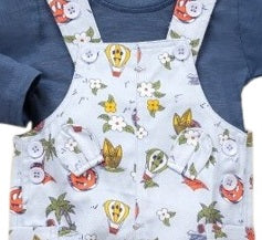Pompidou Full Sleeves Rompers For Baby Boys