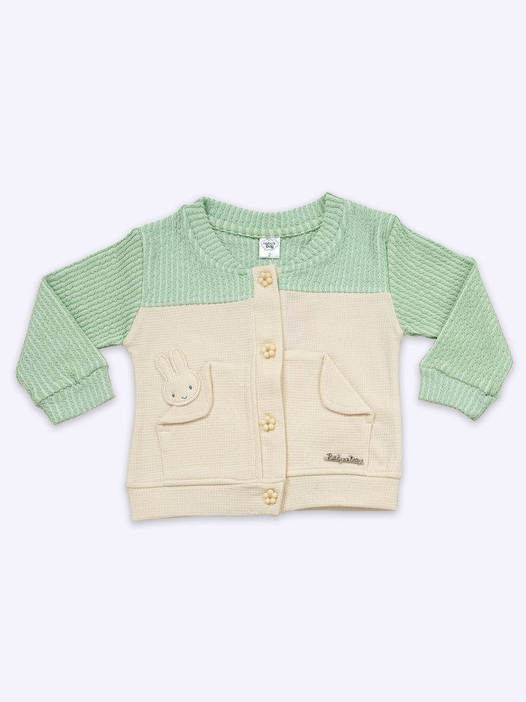 Baby's Day Girls Pure Cotton Shirt With Joggers