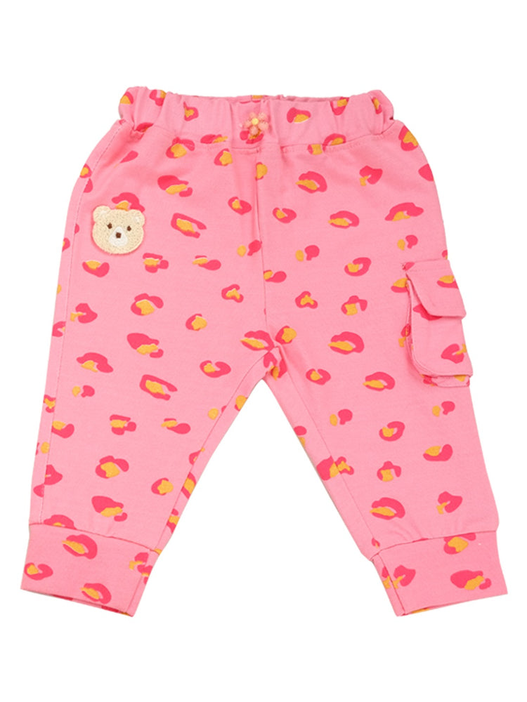 Girl Hooded Pure Cotton Clothing Set