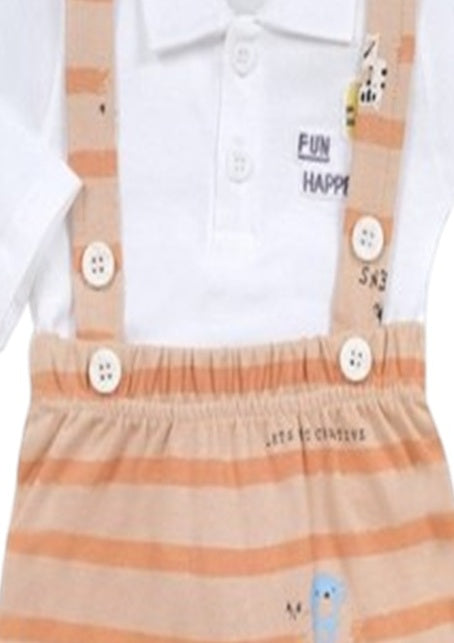 Pompidou Full Sleeves Rompers For Baby Boys