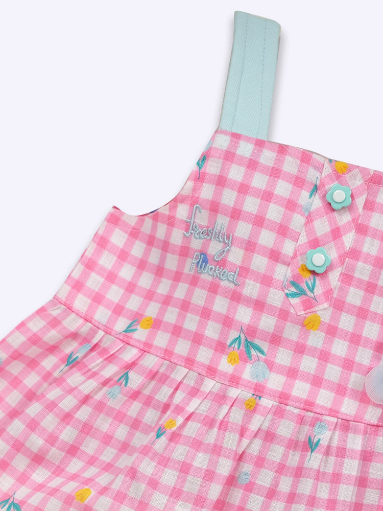 Baby's Day Frock Fit & Flare Dress with panty