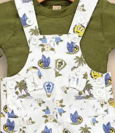Pompidou Full Sleeves Rompers For Baby Boys