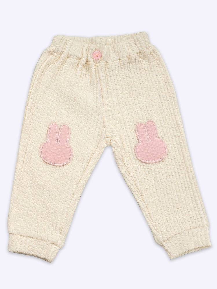 Baby's Day Girls Pure Cotton Shirt With Joggers