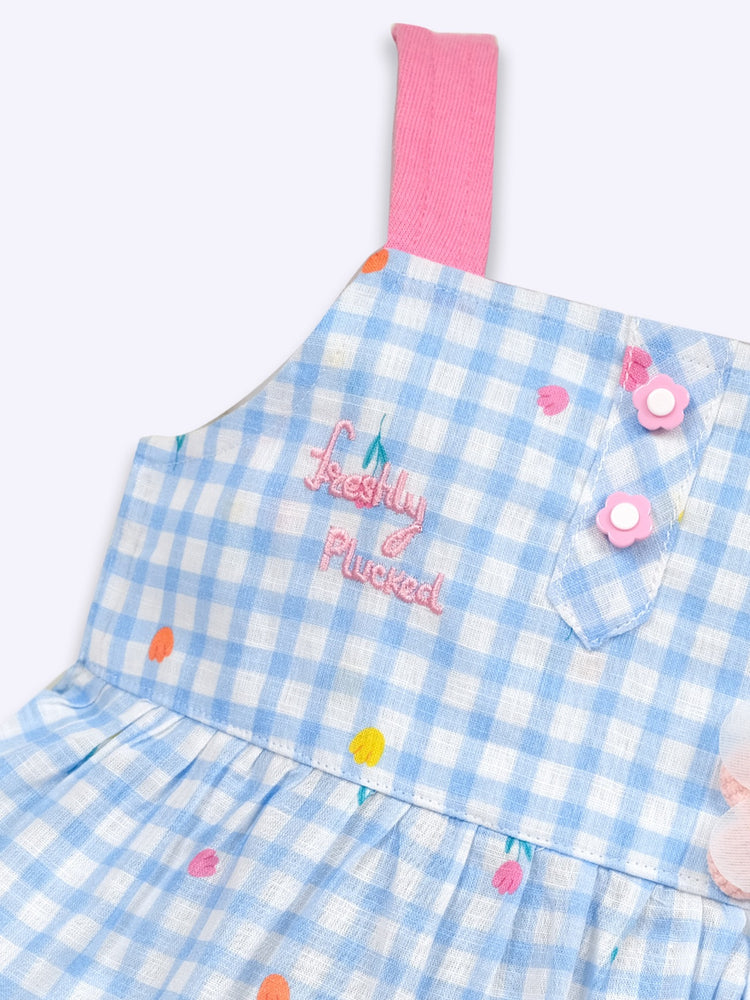 Baby's Day Frock Fit & Flare Dress with panty