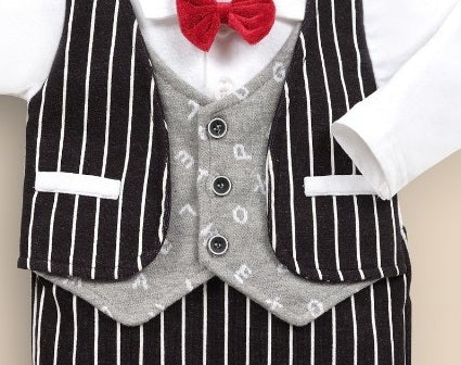 Pompidou Full Sleeves Rompers For Baby Boys