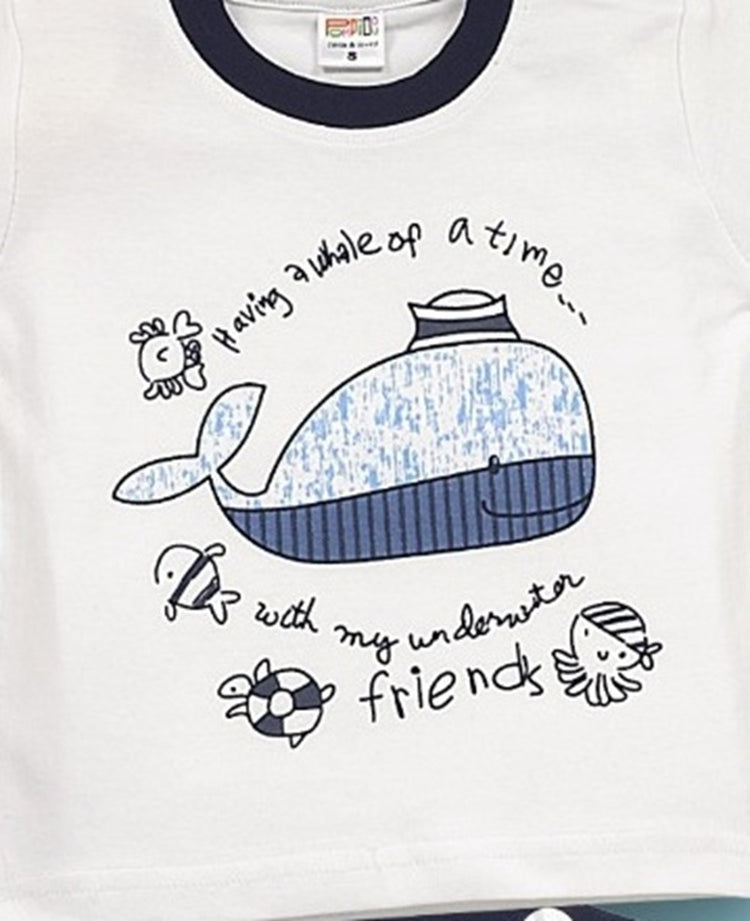 Pompidou Baby Boys Casual Shirt with Shorts