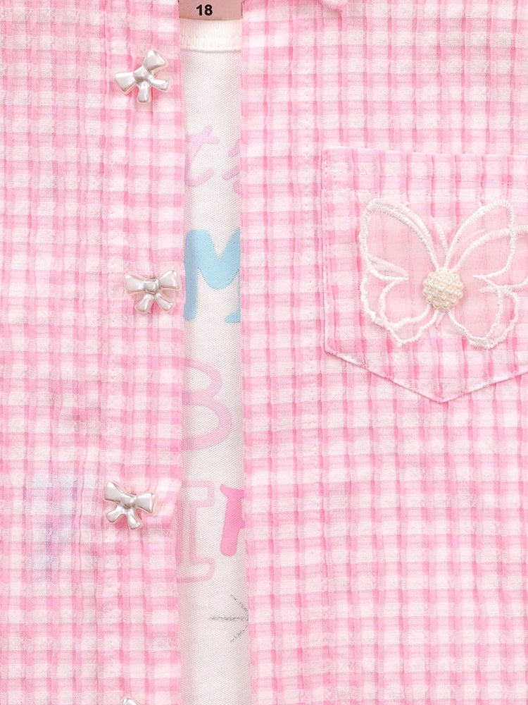 KETI MINI Shirt and Shorts With T-shirt