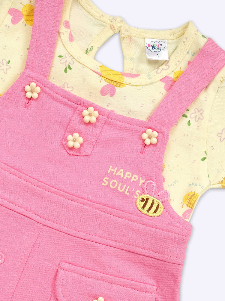 BABY'S DAY Dungaree Dresses with Panty