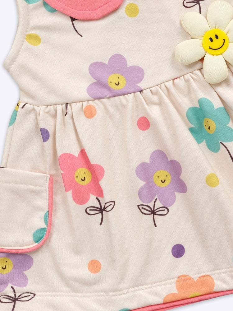 JELLY JOY A-line Frock for Kids Girls