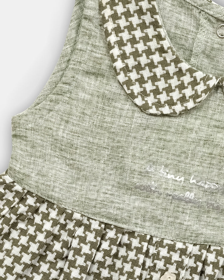 JELLY JOY Girls Sleeveless Checked Frock Dresses