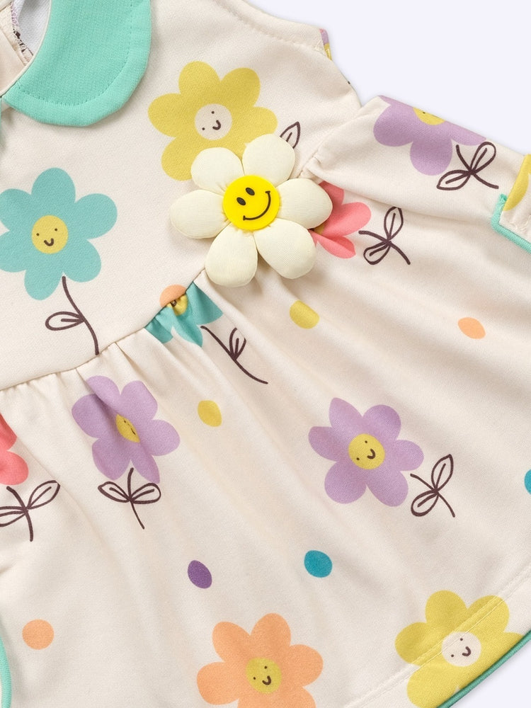 JELLY JOY A-line Frock for Kids Girls