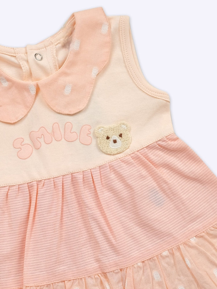 JELLY JOY Pure Cotton Fit & Flare Dress