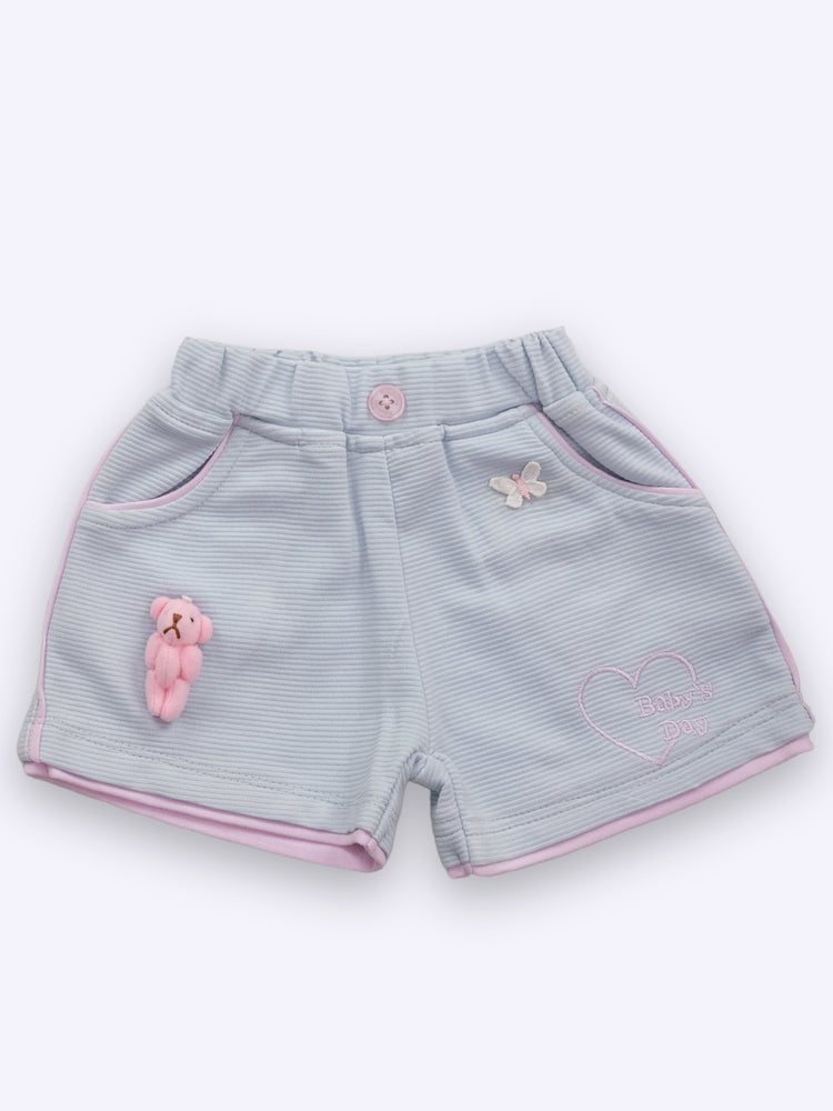 Baby's Day Cotton Top & Shorts Hot Pant