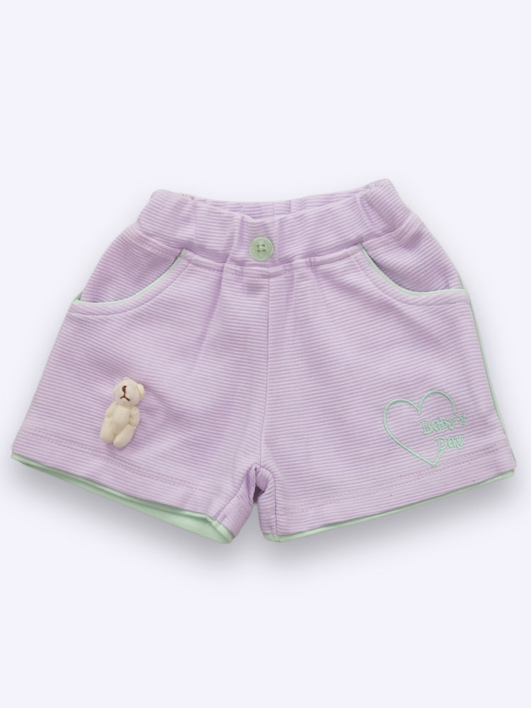 Baby's Day Cotton Top & Shorts Hot Pant