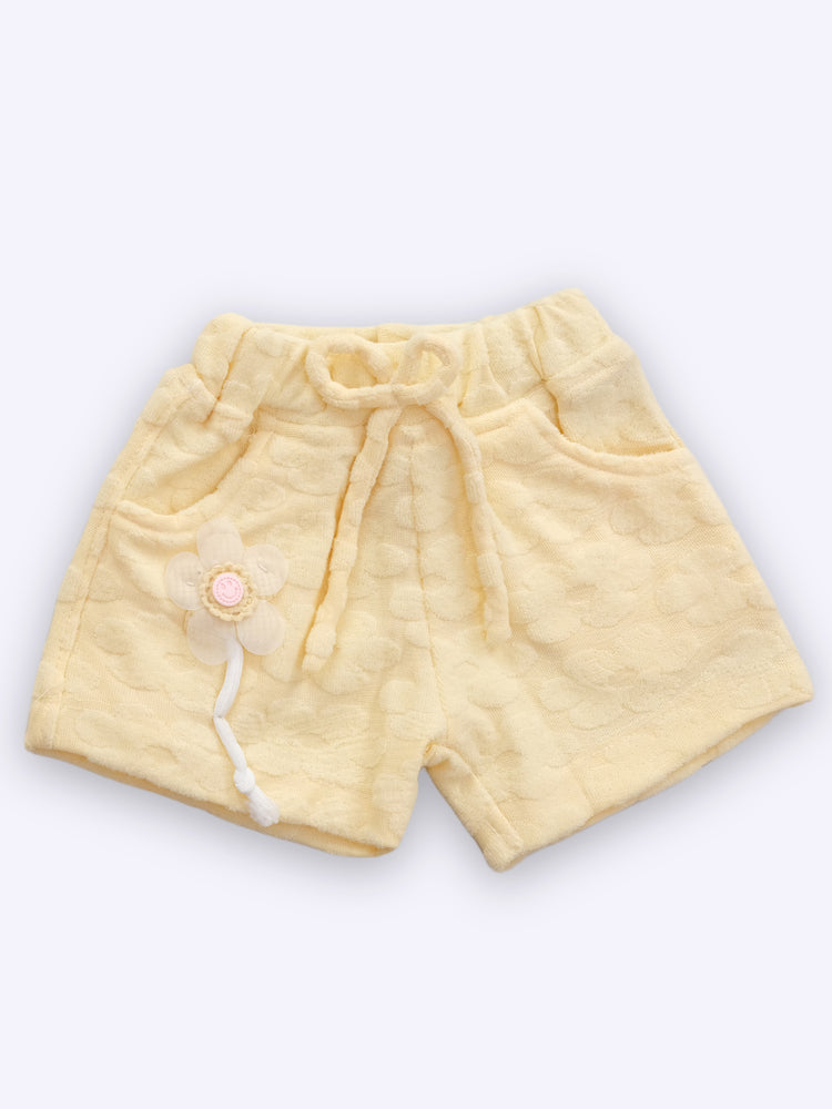 Baby's Day Girls Cotton Top with Shorts