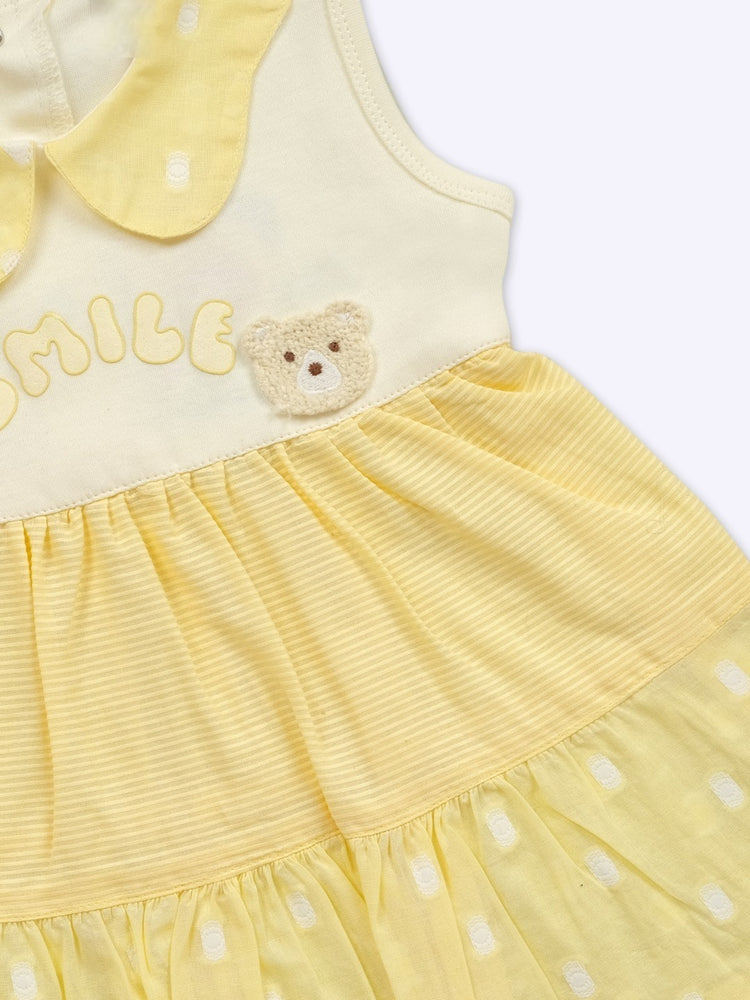 JELLY JOY Pure Cotton Fit & Flare Dress