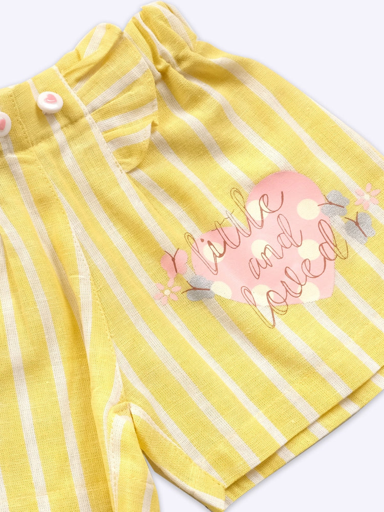 Babys Day Top & Shorts Hot Pant
