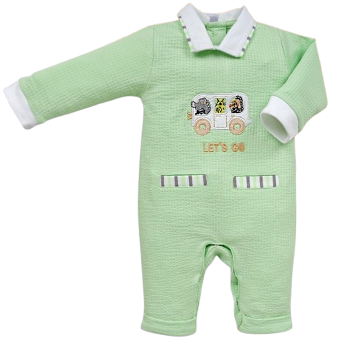Pompidou Full Sleeves Rompers For Baby Boys