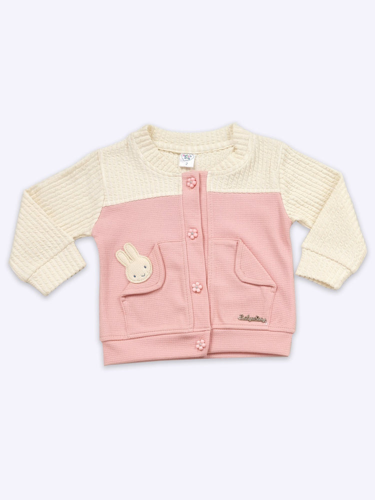 Baby's Day Girls Pure Cotton Shirt With Joggers