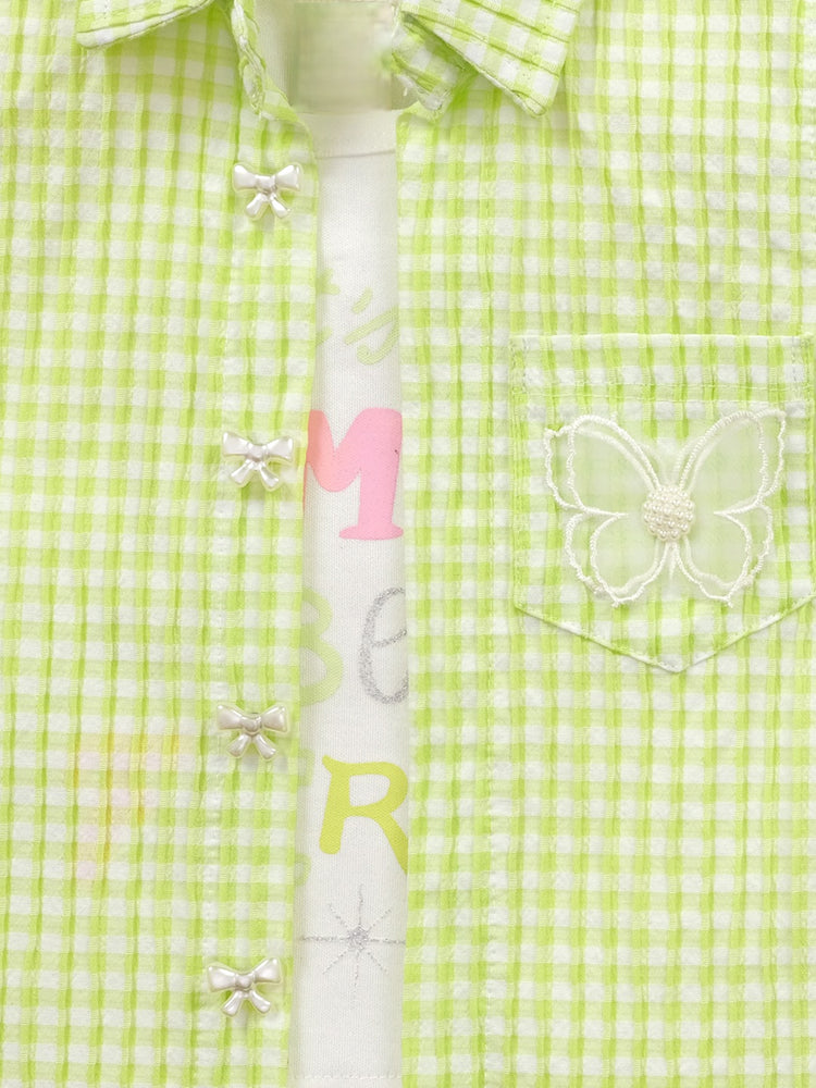 KETI MINI Shirt and Shorts With T-shirt