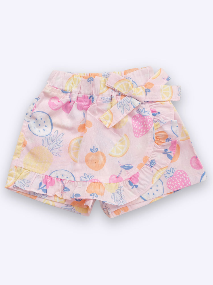 KIKO Printed Sleeveless Top and Shorts