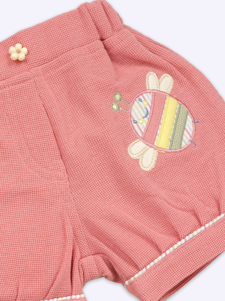 BABY'S DAY Sleeveless Pure Cotton Top With Shorts