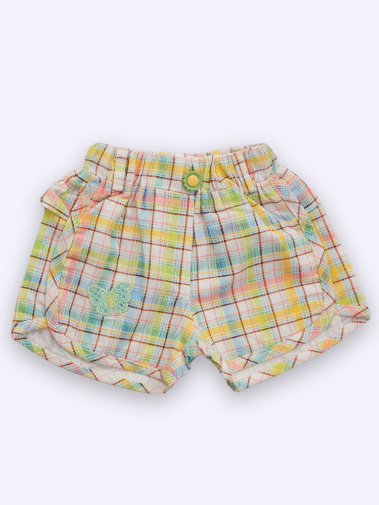 Baby's Day Girls Cotton Top with Shorts