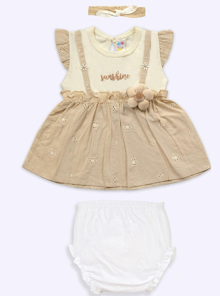 JELLY JOY Cotton Dress Party Wear Frock