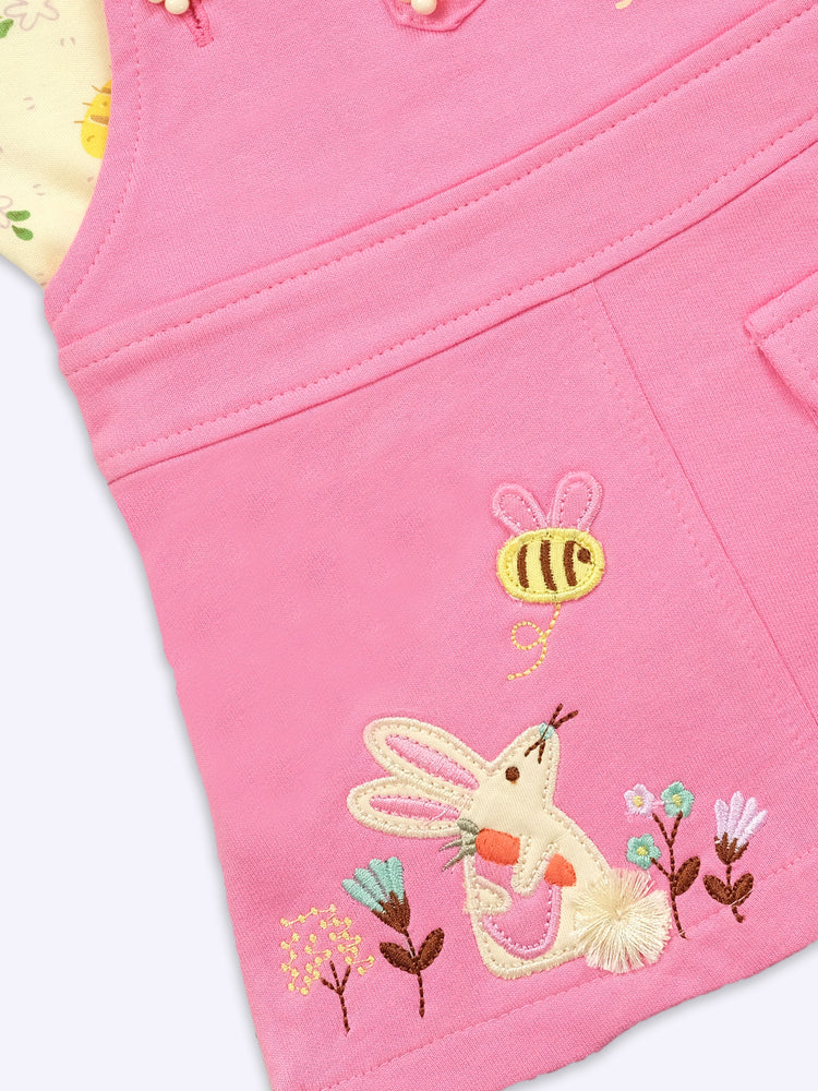 BABY'S DAY Dungaree Dresses with Panty