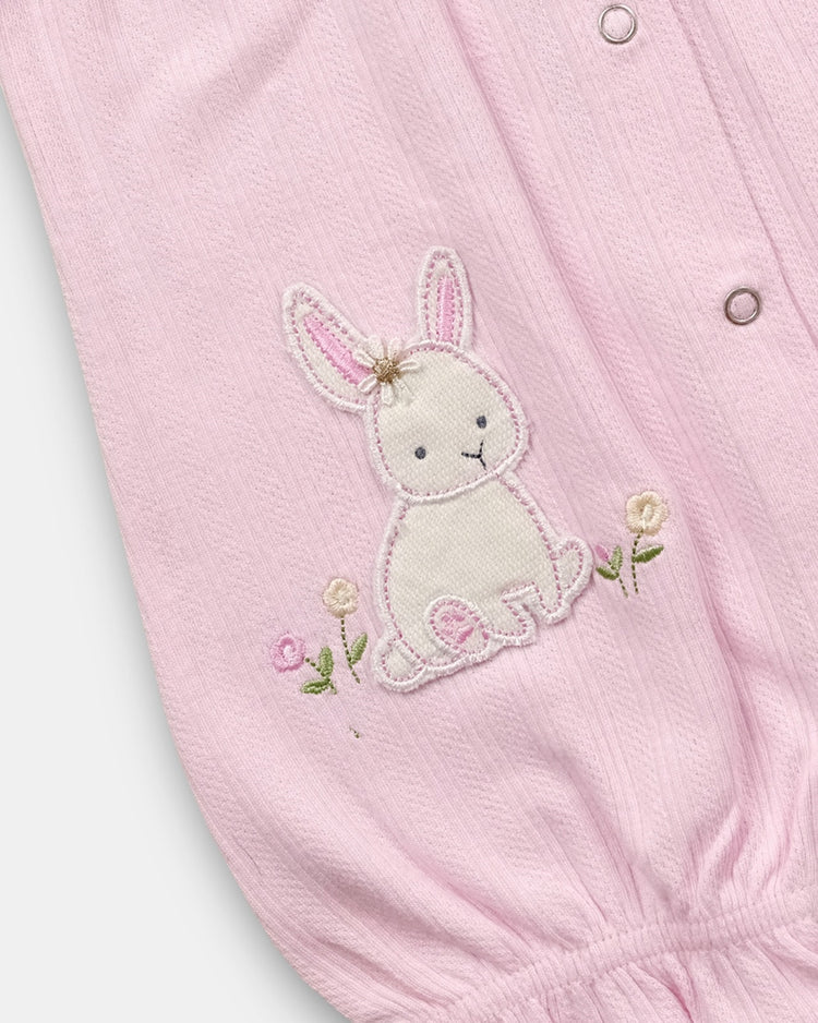 JELLY JOY Baby Girl Chambray Romper