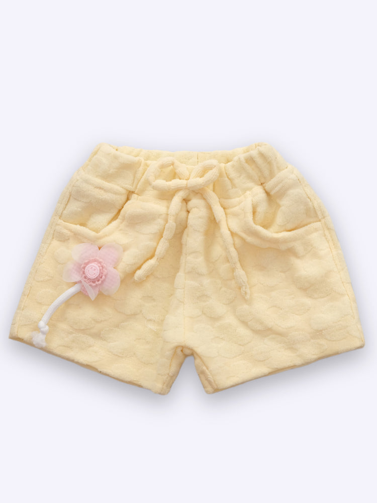 Baby's Day Girls Cotton Top with Shorts