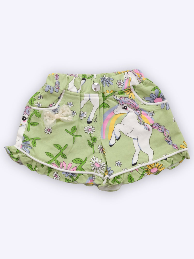 Baby's Day Girls Cotton Top and Bottom