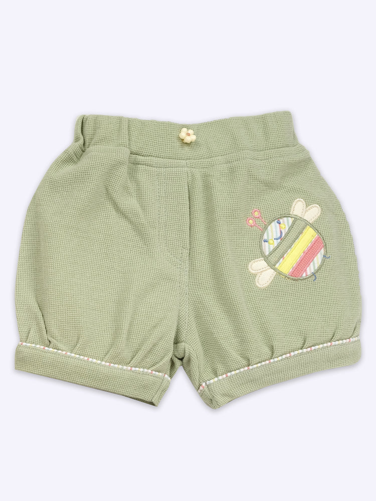 BABY'S DAY Sleeveless Pure Cotton Top With Shorts