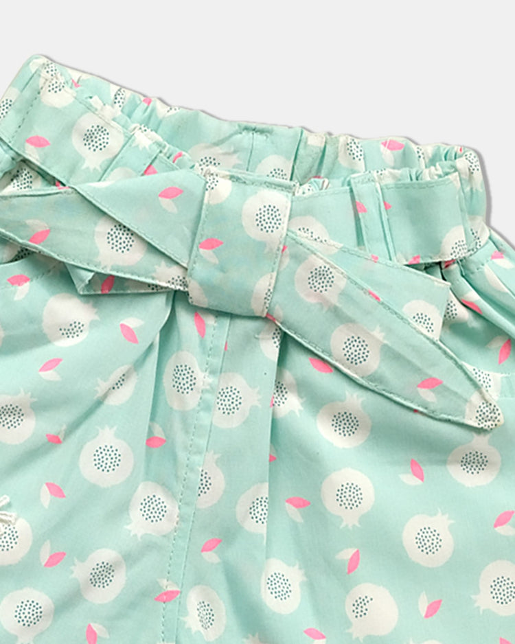 Baby Girls Printed Pure Cotton Clothing Set