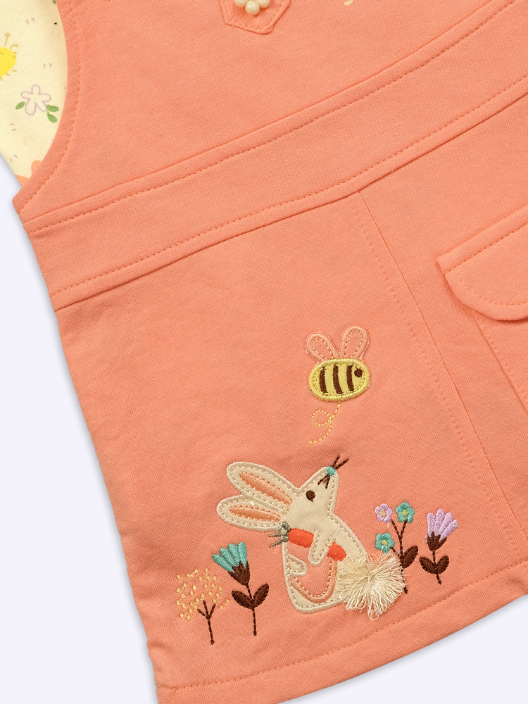 BABY'S DAY Dungaree Dresses with Panty