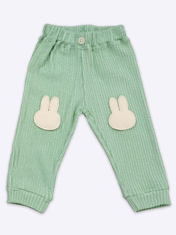 Baby's Day Girls Pure Cotton Shirt With Joggers