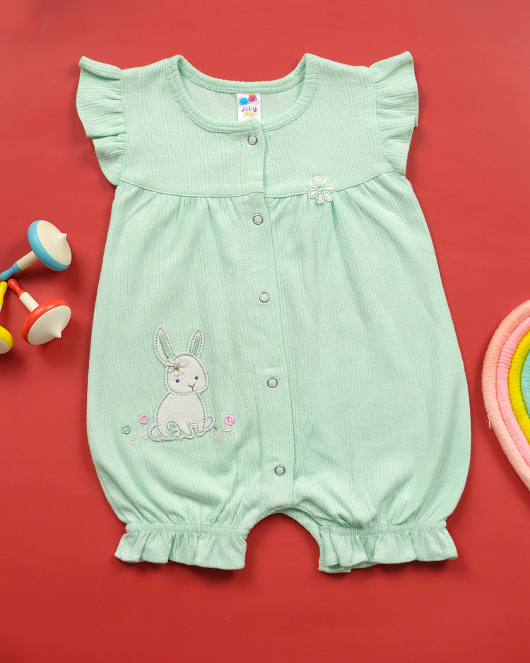 JELLY JOY Baby Girl Chambray Romper