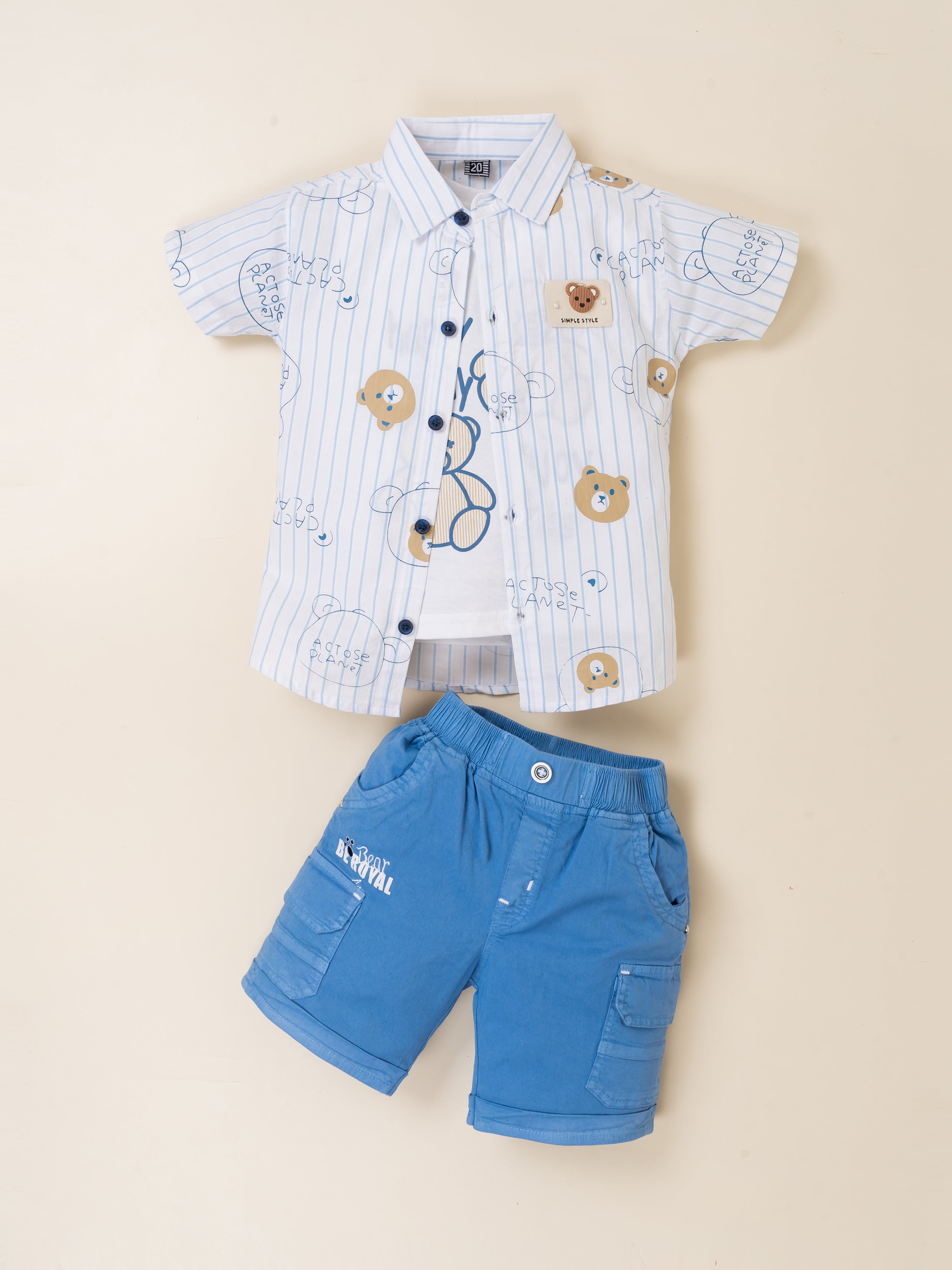 Boys Casual Summer Outfit Set