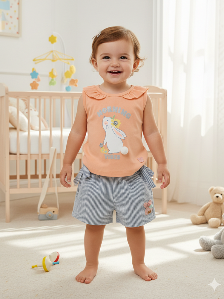 Jelly Joy Top and Shorts for baby girls