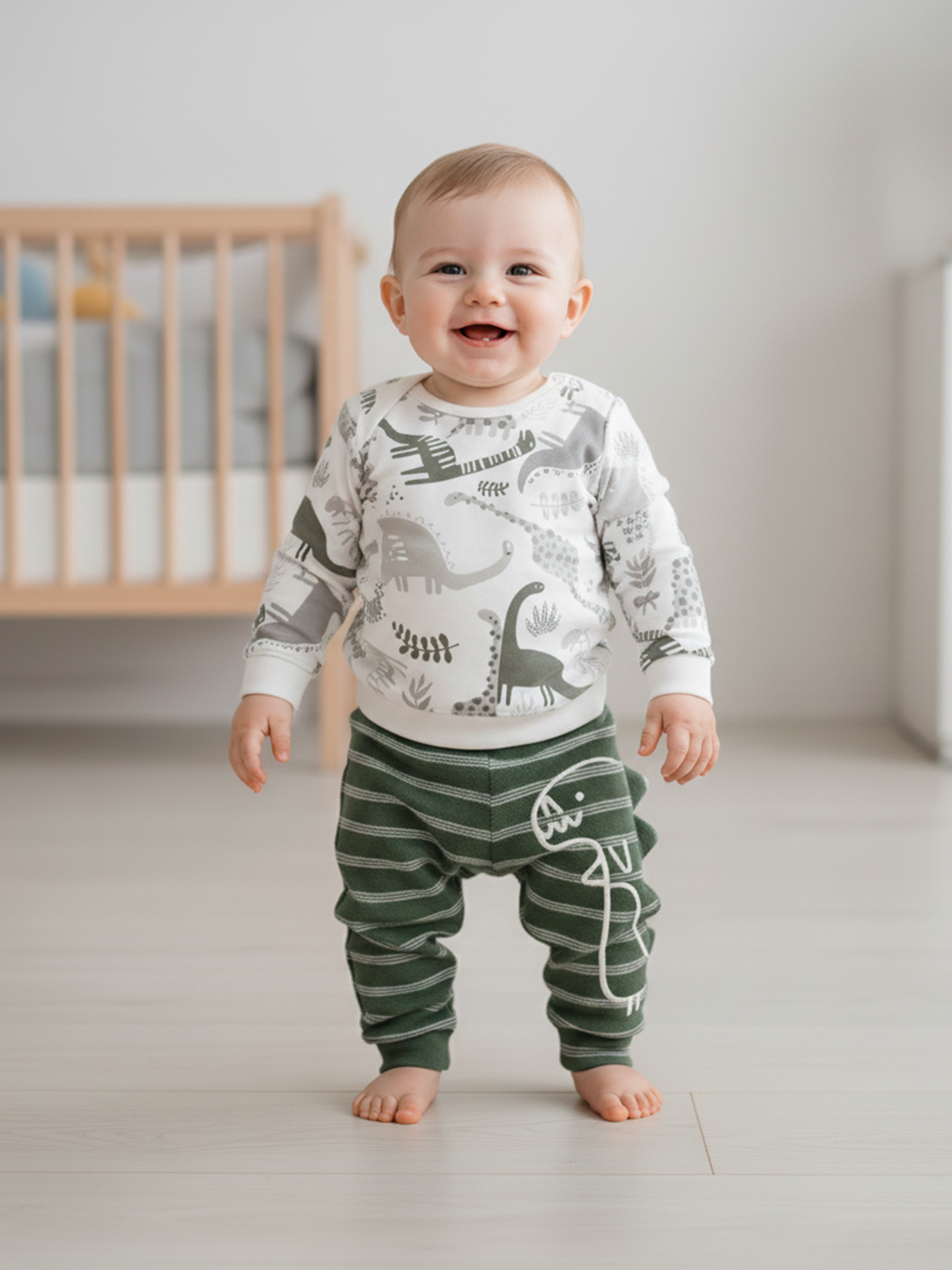 Baby Boys Casual T-Shirt with Pant