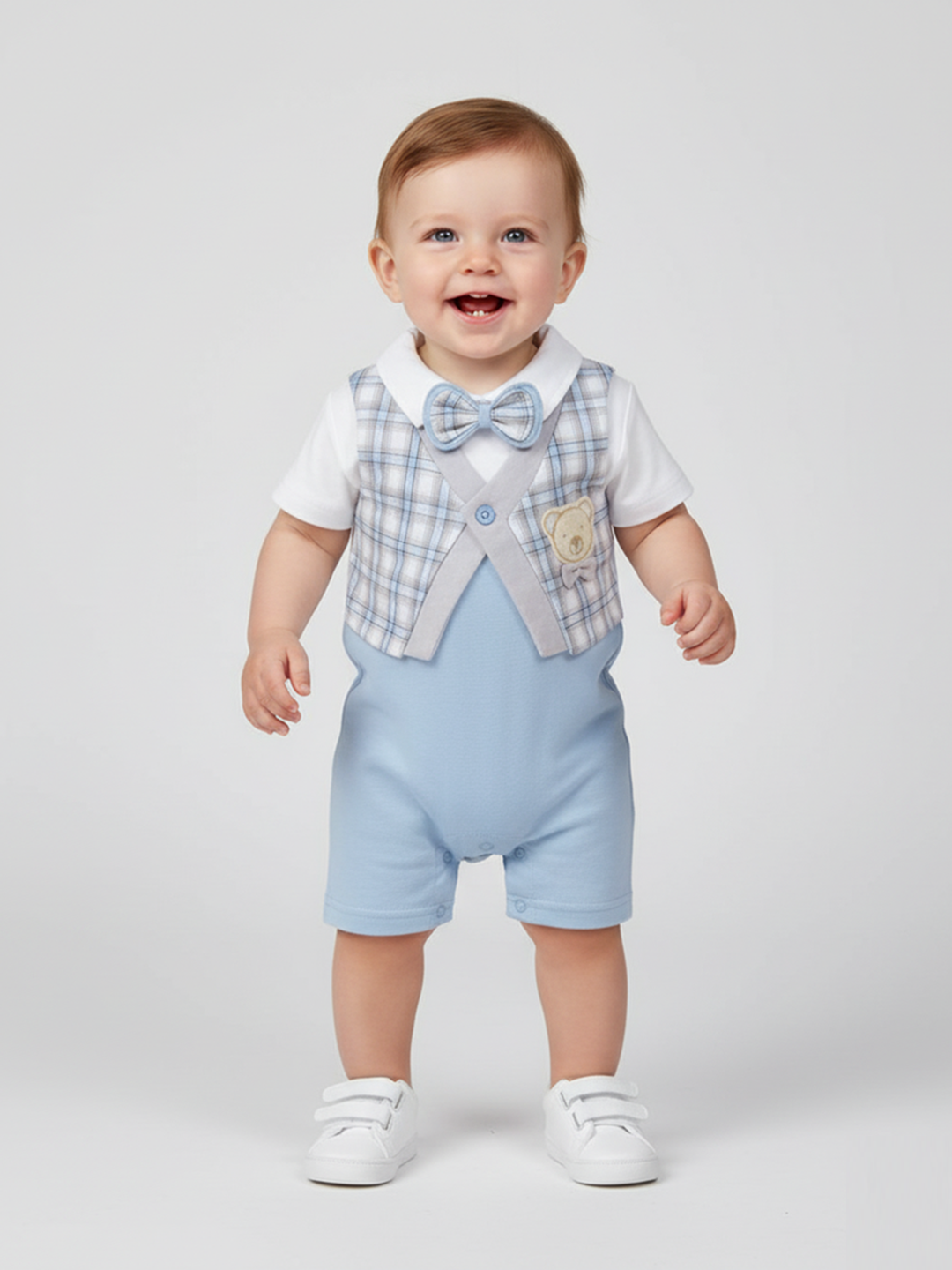 Romper with Jacket For Baby Boys