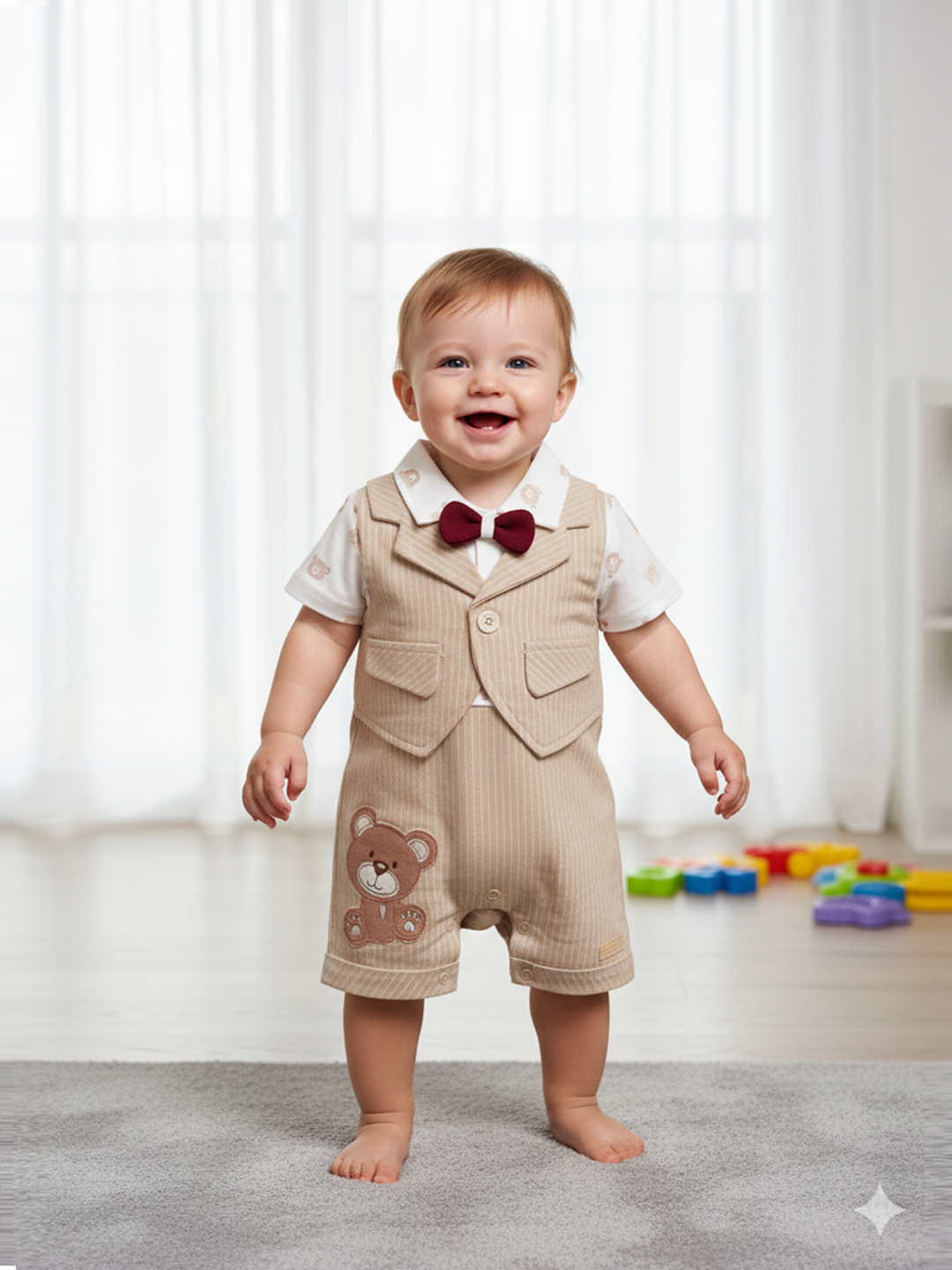 Full Sleeves Rompers For Baby Boys