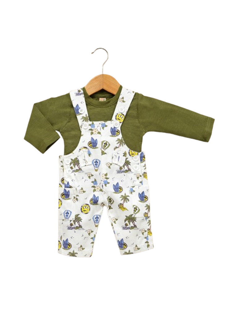 Pompidou Full Sleeves Rompers For Baby Boys