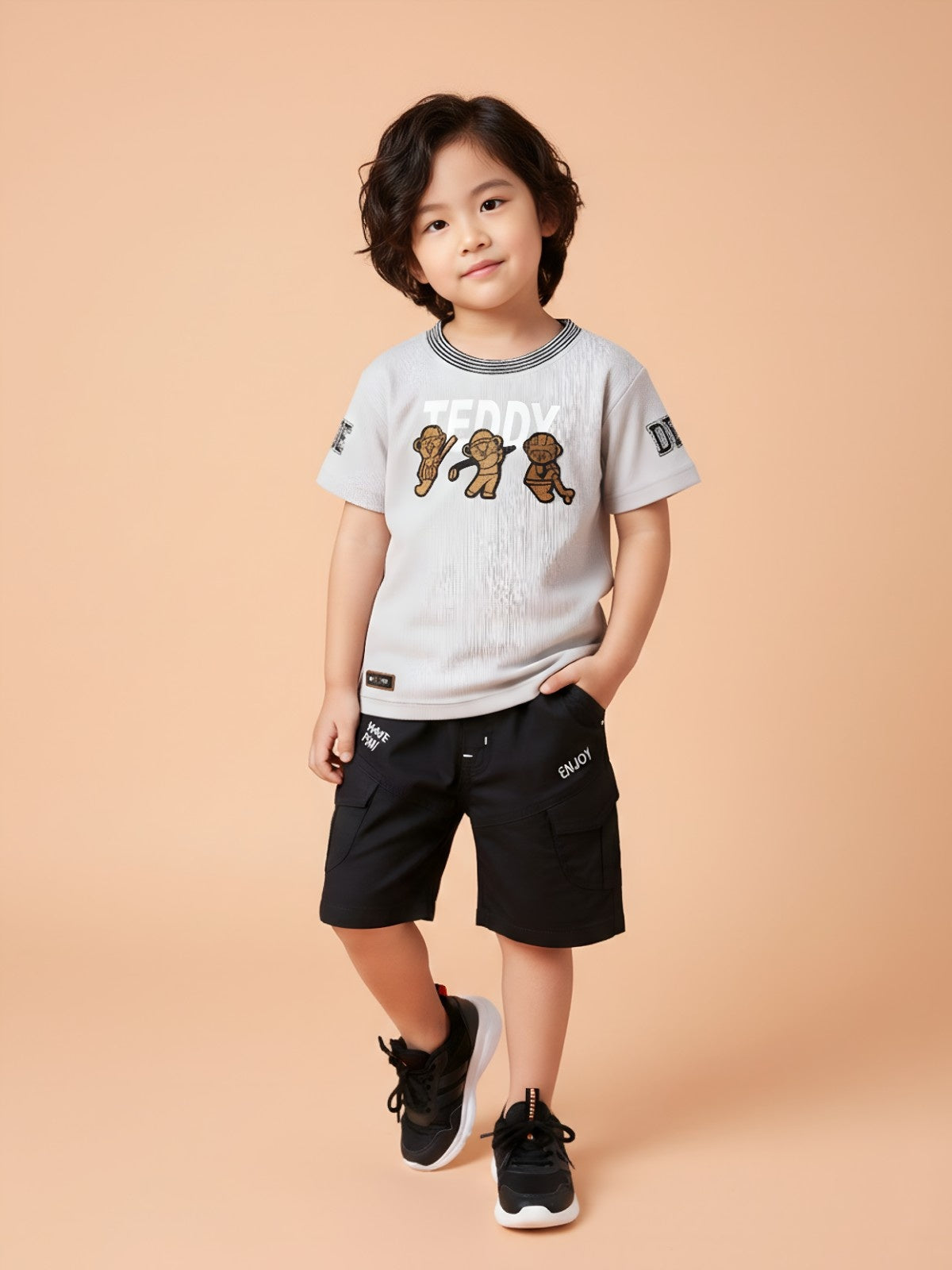 Breathable Cotton Summer Clothes for Boys