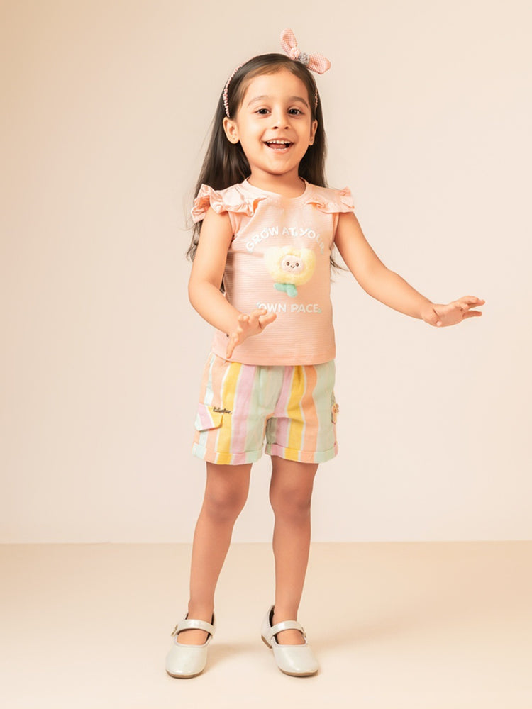 Baby's Day Girls Top and Shorts