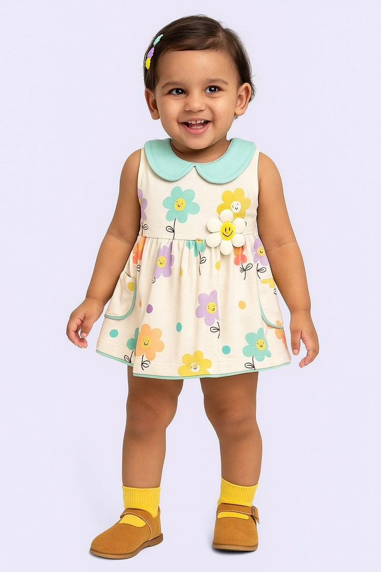 JELLY JOY A-line Frock for Kids Girls